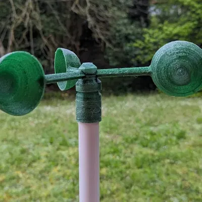 Trạm khí tượng Rezodo: cảm biến gió anemometer