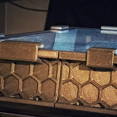 Kẹp Tấm Che Trên Voron 2.4 / Trident Top Hat Không Cần Phần Cứng