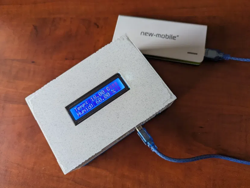 Hộp đựng Arduino Uno, Breadboard và Cảm biến Nhiệt độ Độ ẩm DHT11 - Image 1