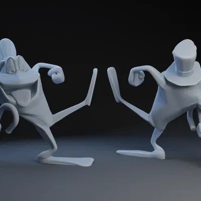 Frog nhảy múa Michigan J. trong Looney Tunes