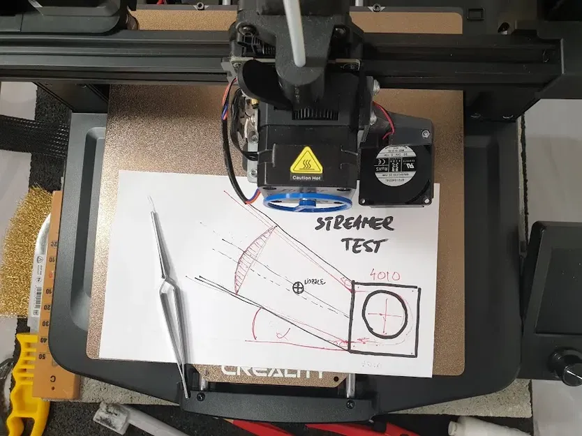 Di chuyển quạt không ống dẫn cho Ender 3 V3 SE - Image 3