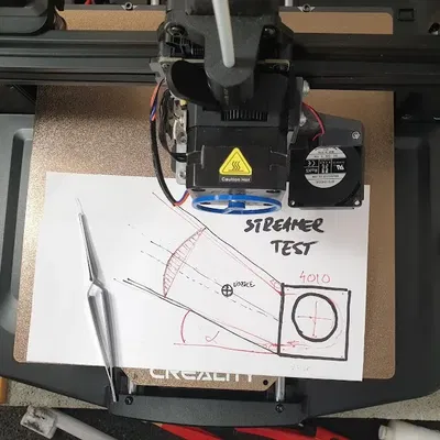 Di chuyển quạt không ống dẫn cho Ender 3 V3 SE