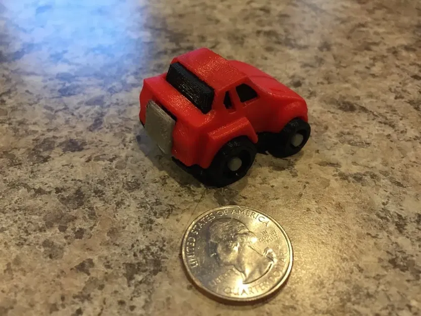 Robot biến hình xe hơi thập niên 80 có nắp chụp bánh xe - Image 3