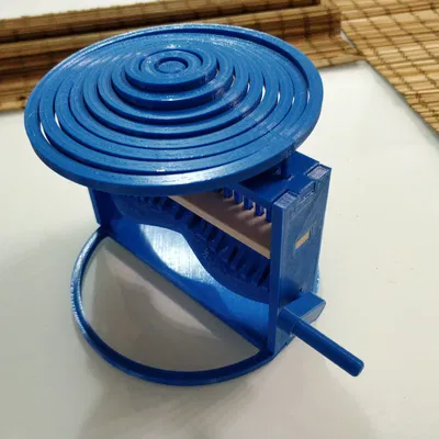 Cơ chế giọt mưa trong mô hình đồ chơi cơ khí