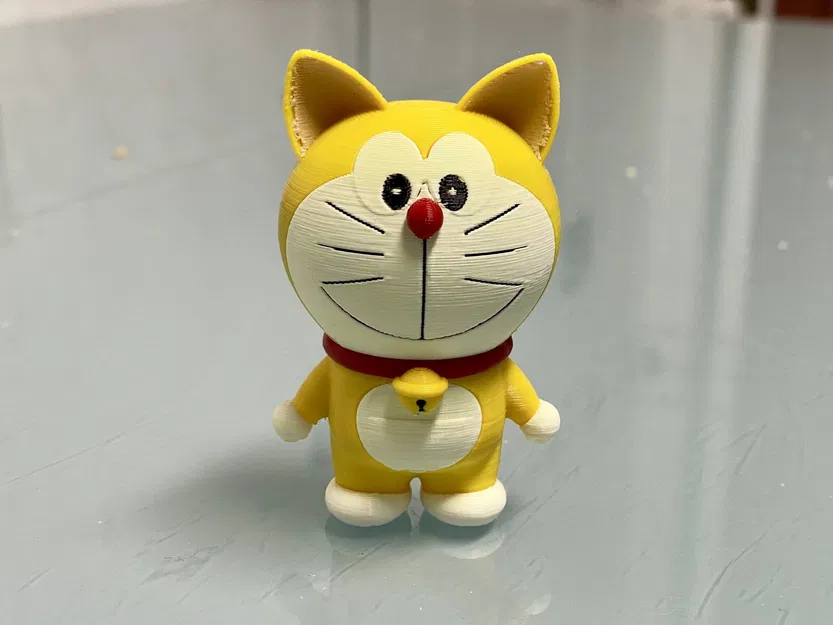 Mô hình nhân vật Doraemon đa phần cho máy in MMU3 - Image 1