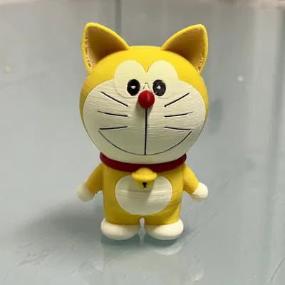 Mô hình nhân vật Doraemon đa phần cho máy in MMU3