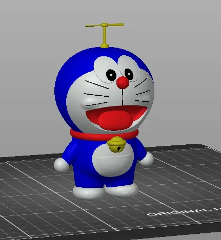 Mô hình nhân vật Doraemon đa phần cho máy in MMU3 - Image 3