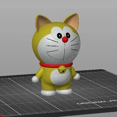 Mô hình nhân vật Doraemon đa phần cho máy in MMU3