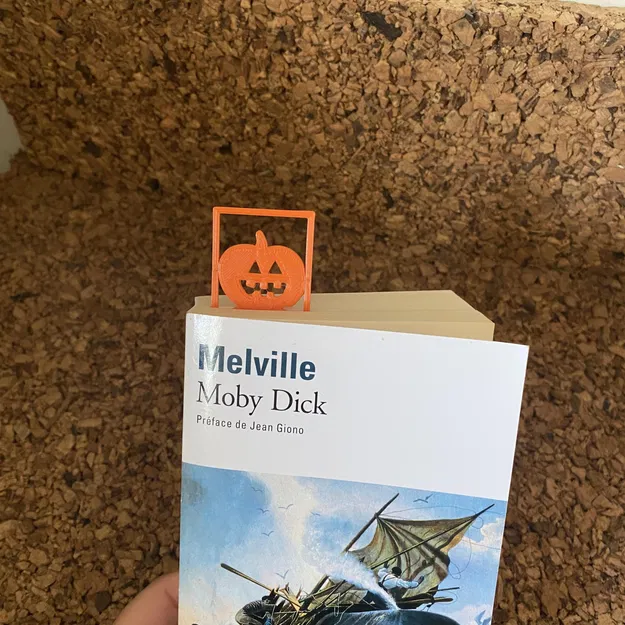 Đánh dấu sách Halloween với hình ảnh bí ngô và bộ xương - Image 4