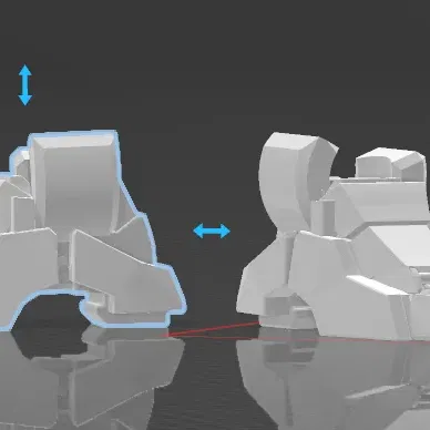 Giày Mecha Dummy 13