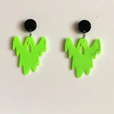 Bông tai ma quỷ, bóng ma, fantasma, mặt dây chuyền