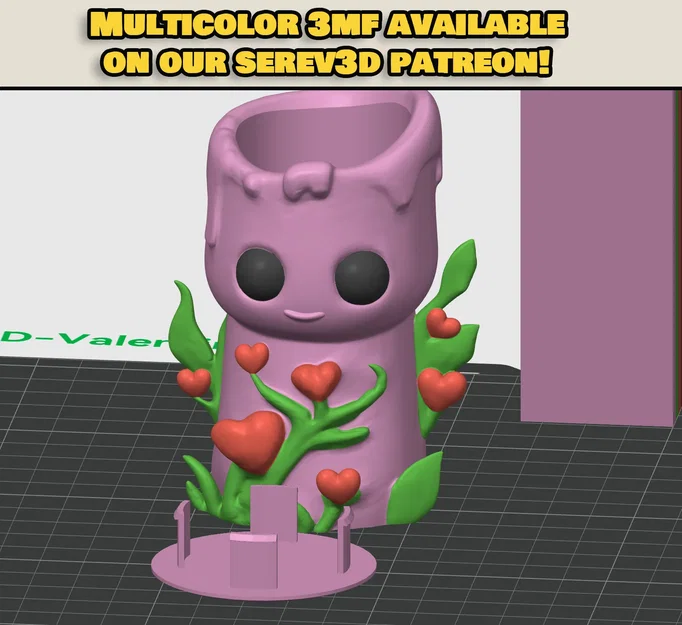 Chân Nến Valentine Dễ Thương (có chỗ giấu thư)-Serev3D - Image 3