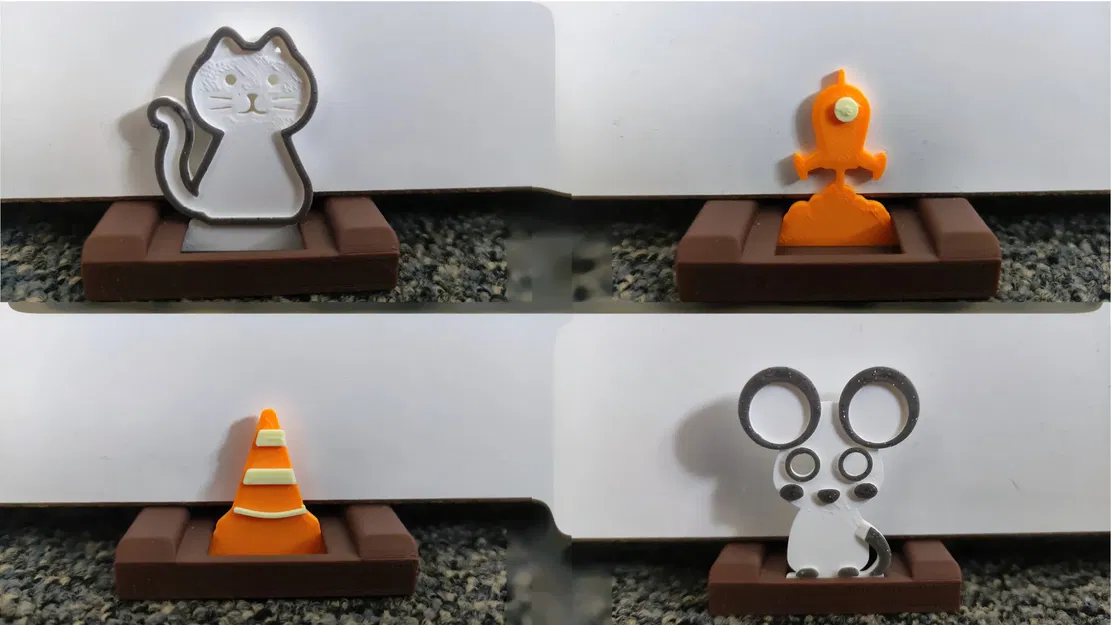 Đồ chặn cửa với hình figurine thay đổi hàng ngày - Image 1
