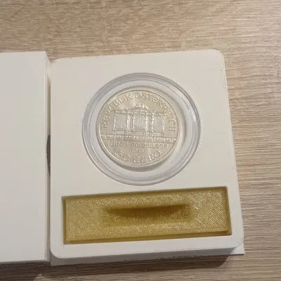 Hộp quà tặng cho đồng xu với giá đỡ tháo rời