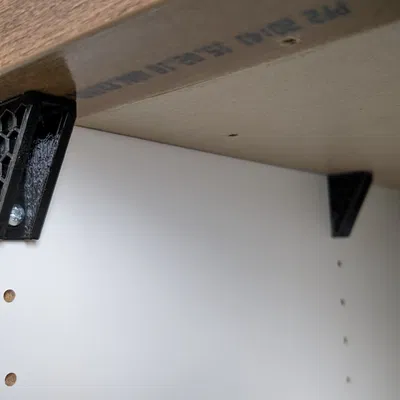 Pas nối góc cho tủ IKEA BESTA và PAX