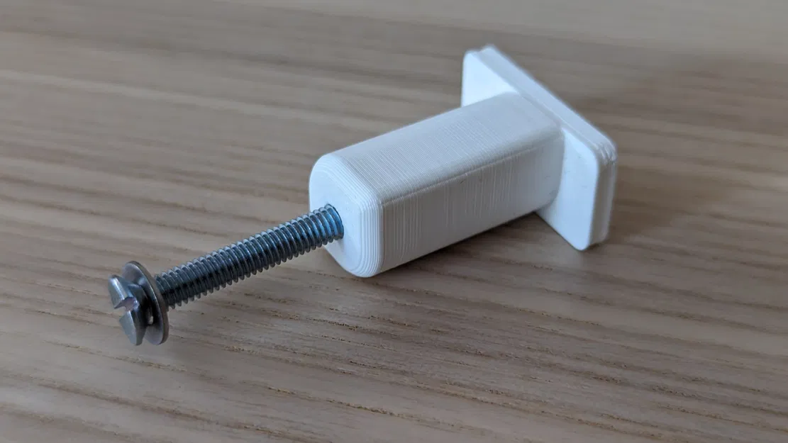 Kẹp gắn đầu giường Ikea Mandal không cần khoan - Image 2