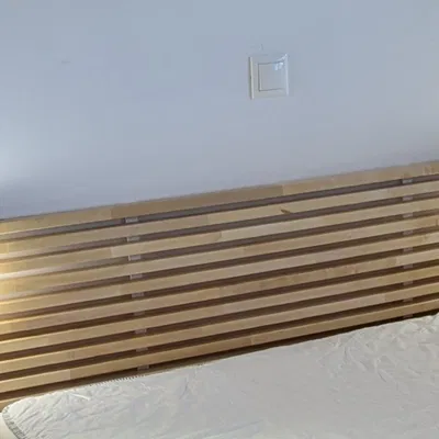 Kẹp gắn đầu giường Ikea Mandal không cần khoan