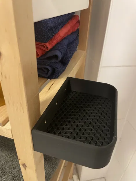 Kệ nhà tắm nhỏ không bụi bẩn gắn tường - Image 1