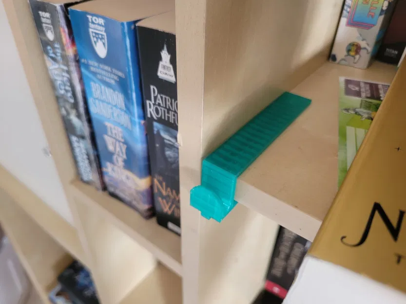 Móc treo nghệ thuật cho kệ sách Ikea Billy - Image 1