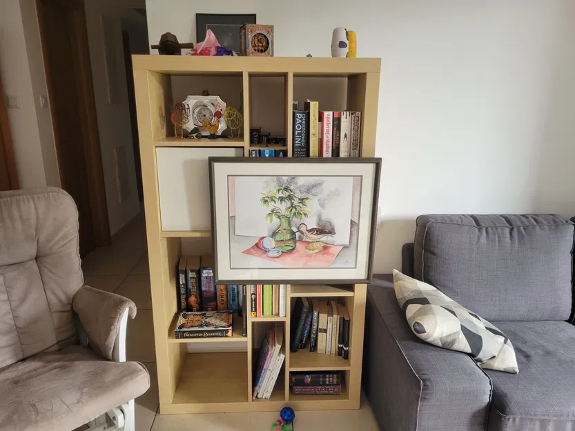 Móc treo nghệ thuật cho kệ sách Ikea Billy - Image 2