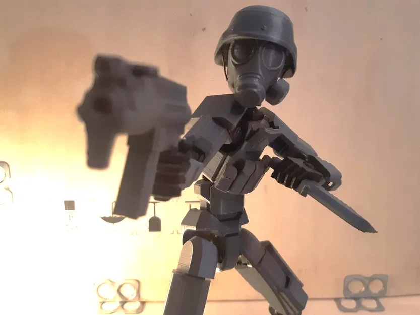 DUMMY 13 Cuerpo de Soldado - Chỉnh sửa Đùi, Bụng, Ngực - Image 2