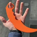 Dao Karambit Tập Luyện Airsoft - Dao Giả - Dễ In! - Thumbnail 1