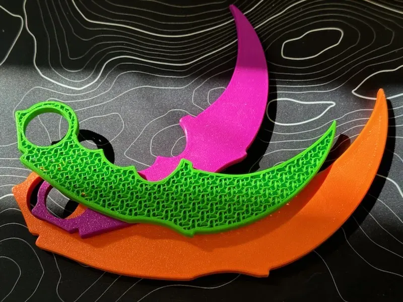 Dao Karambit Tập Luyện Airsoft - Dao Giả - Dễ In! - Image 2