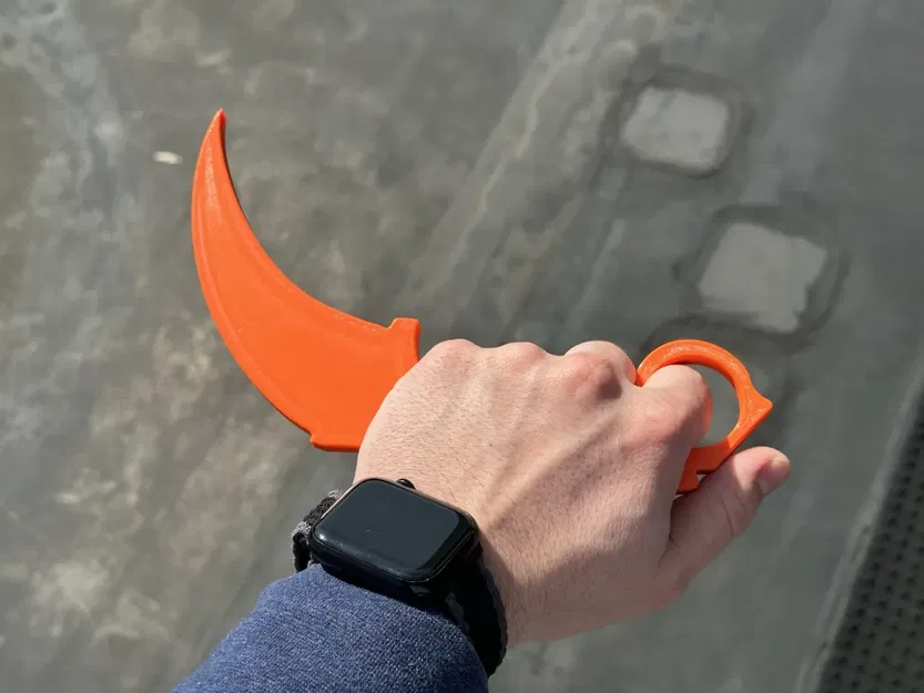 Dao Karambit Tập Luyện Airsoft - Dao Giả - Dễ In! - Image 3