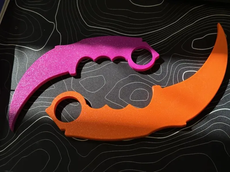 Dao Karambit Tập Luyện Airsoft - Dao Giả - Dễ In! - Image 4