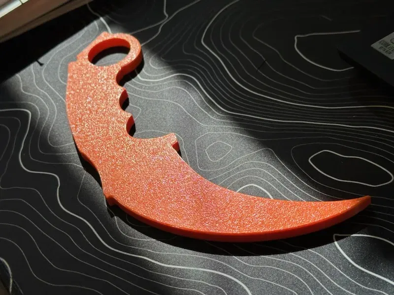 Dao Karambit Tập Luyện Airsoft - Dao Giả - Dễ In! - Image 6