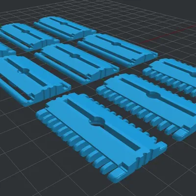 Bảng đế cho dao cạo an toàn Gillette Tech (tay cầm to)