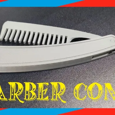 Lược tóc cầm tay cho thợ cắt tóc
