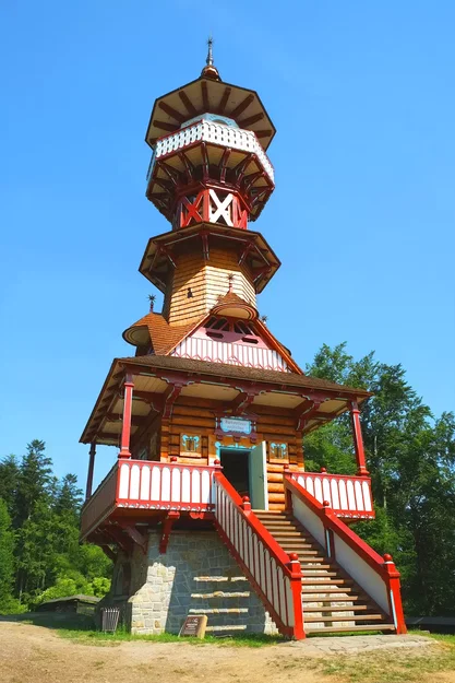 Tháp quan sát Jurkovič được phục dựng theo thiết kế gốc - Image 1