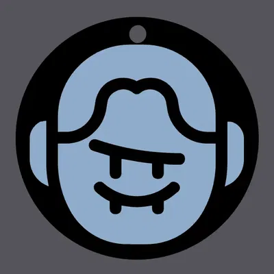 Móc khóa ma cà rồng Vlad cho Halloween