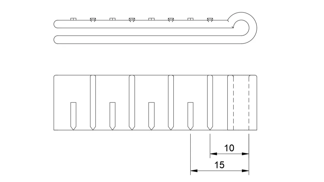 Kẹp Gấp Có Thước - Image 2