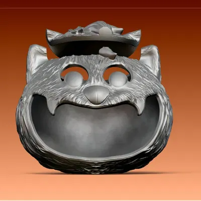 Đèn lồng đầu mèo cho Halloween