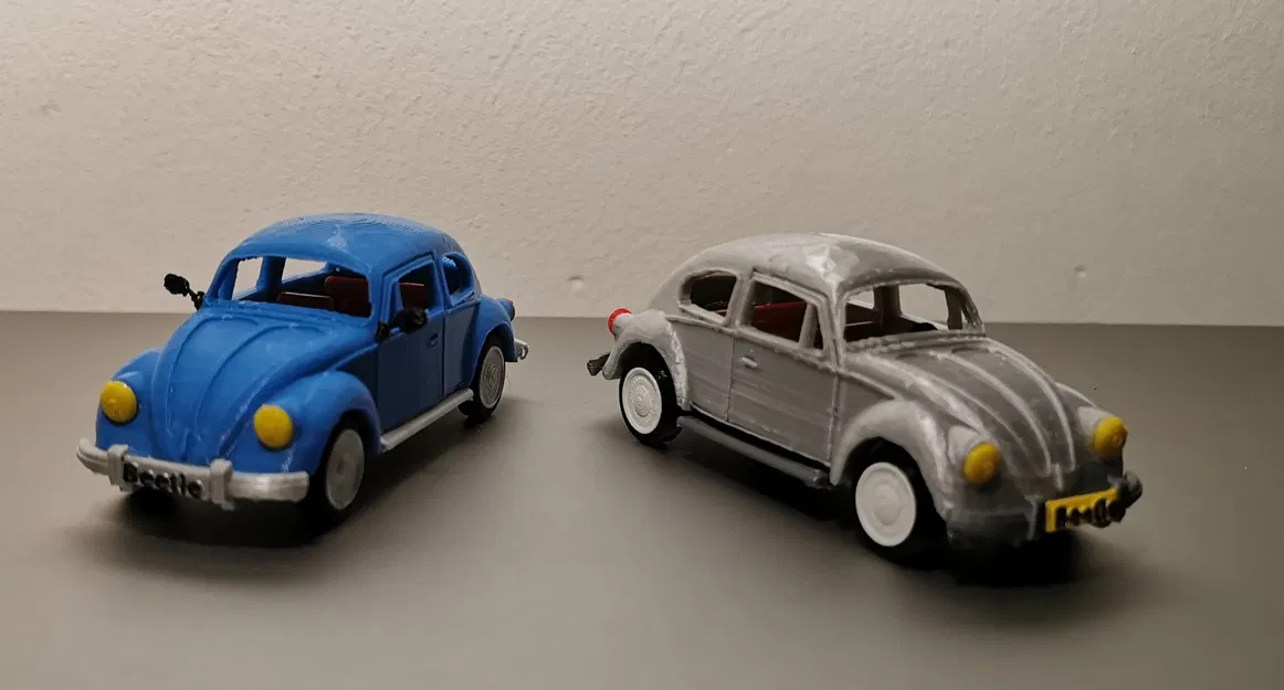 Mô hình VW Beetle có động cơ tỉ lệ 1:45 của Ed van der Heijden - Image 1