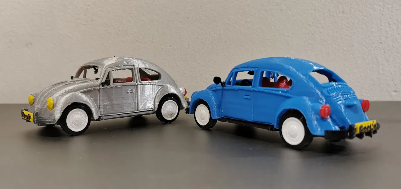 Mô hình VW Beetle có động cơ tỉ lệ 1:45 của Ed van der Heijden - Image 2