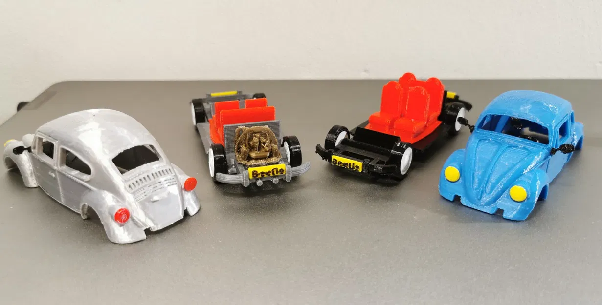 Mô hình VW Beetle có động cơ tỉ lệ 1:45 của Ed van der Heijden - Image 3