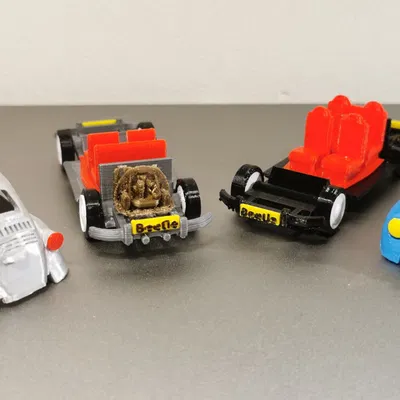 Mô hình VW Beetle có động cơ tỉ lệ 1:45 của Ed van der Heijden