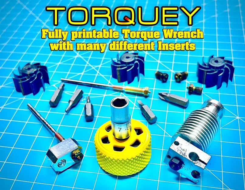 TORQUEY - Bộ Cờ Lê Tua Vít Lực Xoắn Cho Đầu Phun & Hơn Thế Nữa (0.1nm - 2.5nm) - Image 1