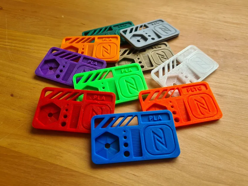 Mẫu Sợi Thông Minh | Thẻ Màu Sợi NFC - Image 2