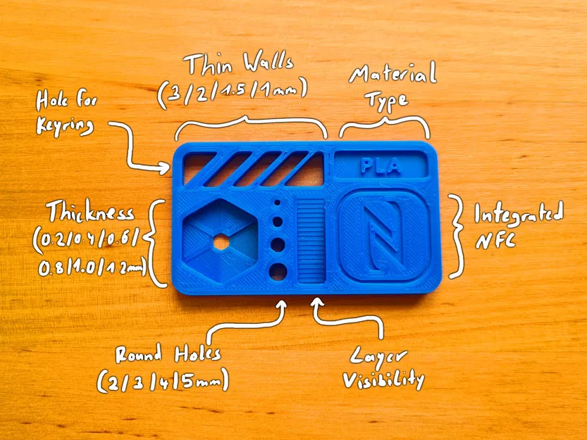 Mẫu Sợi Thông Minh | Thẻ Màu Sợi NFC - Image 3