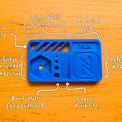 Mẫu Sợi Thông Minh | Thẻ Màu Sợi NFC
