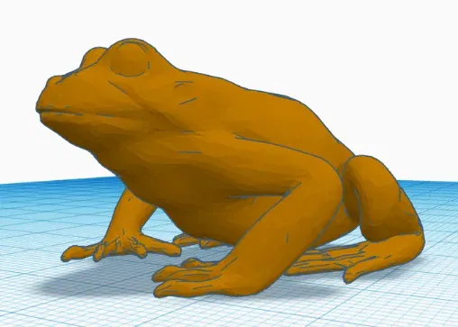 Mô hình 3D Con Ếch - Image 1
