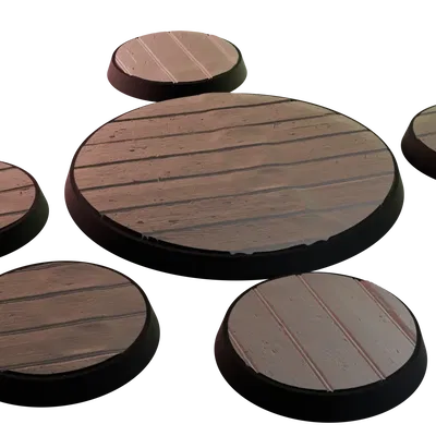 Bộ đế mô hình: Gỗ