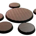 Bộ đế mô hình: Gỗ - Thumbnail 14