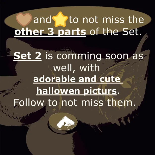 Bộ Đèn Tealight Halloween Set1 Tạo Không Khí Hoàn Hảo - Image 1