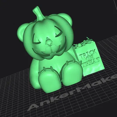 Gấu Trick or Treat dễ thương nhất trước cửa bạn!