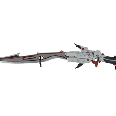 Thanh Kiếm Blazefire của Lightning từ Final Fantasy 13